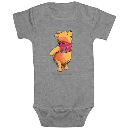 Disney's Winnie The Pooh Baby Boy Looking Up Graphic Bodysuit
