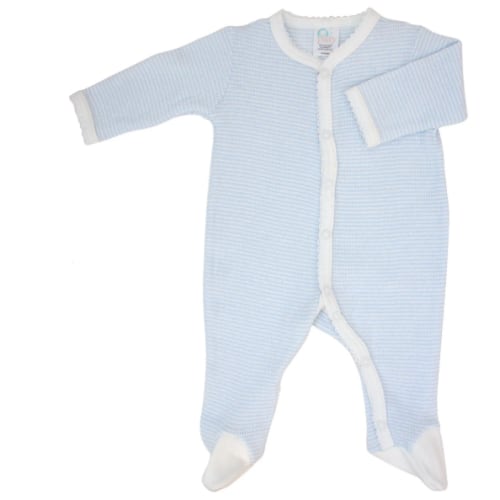 Paty Rib Knit Stripe Footie