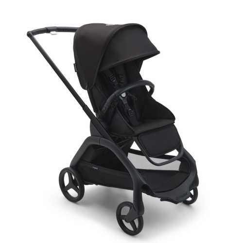 Bugaboo Dragonfly Complete Lightweight Compact Stroller - Black / Midnight Black