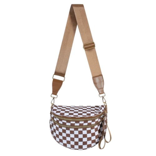 GoFree - The Roomiest Bum Bag (Checkered) – Emmafy