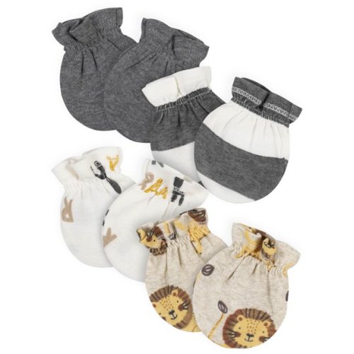 Gerber Baby Boys No Scratch Mittens, 4-Pack - Walmart.com
