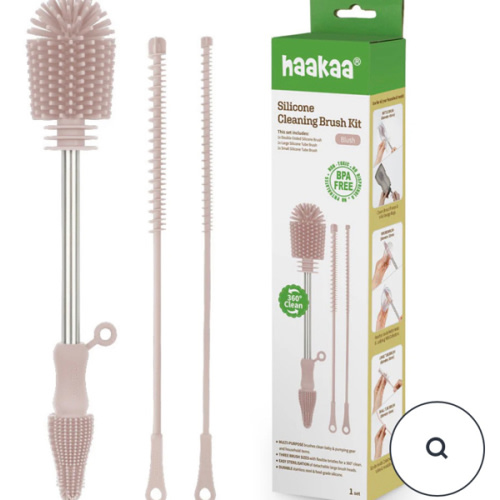 Haakaa USA Haakaa Silicone Cleaning Brush Kit | EarthHero