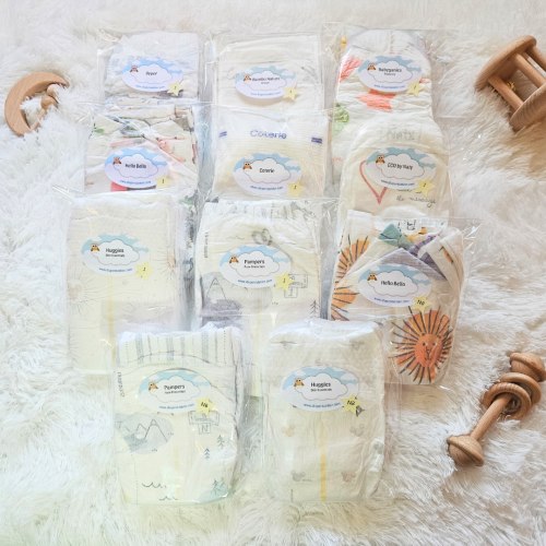 Natural Choice for New Babies Diaper Variety Package