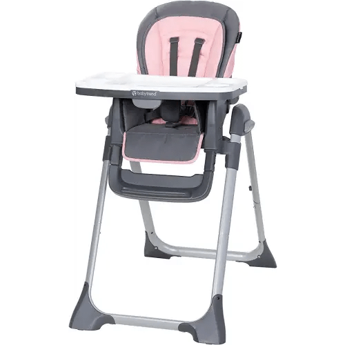 Baby Trend Sit Right 2.0 3-in-1 High Chair, Cozy Pink