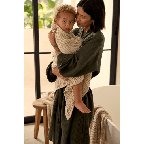 Organic Hooded Baby Towel with Ears