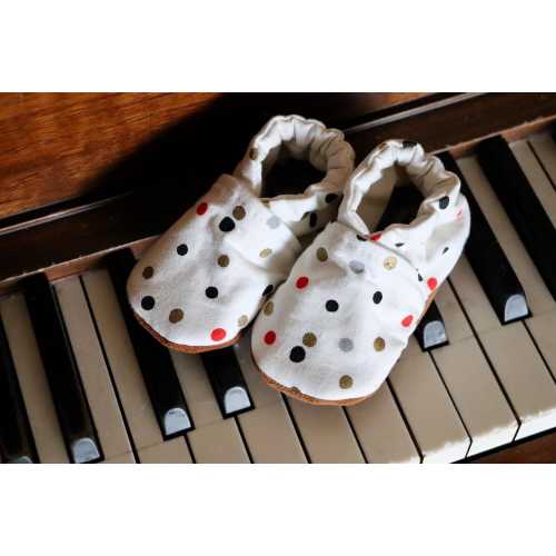 Size 1 | Handmade Baby Shoes | Soft Sole Leather | Ready to Ship