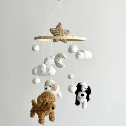 Pet Universe | Custom Crochet Pet Nursery Baby Mobile – My Dollfy