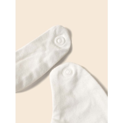 2pcs Baby Random Color Letter Embroidered Bib | SHEIN USA