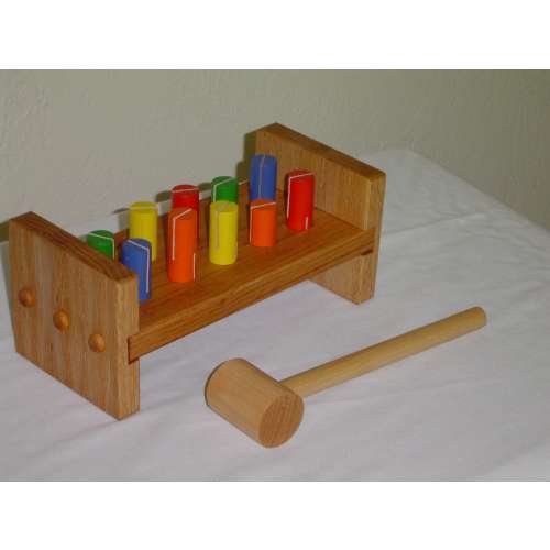 Montessori pounding board