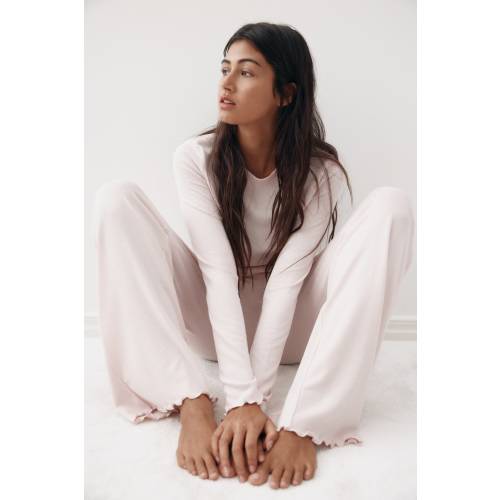 BRUSHED JERSEY PAJAMAS