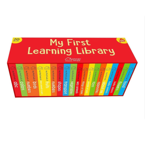 My First Complete Learning Library: Boxset of 20 Board Books Gift Set for Kids