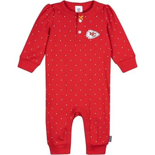 Gerber NFL baby-girls Nfl Team Footless Coverall