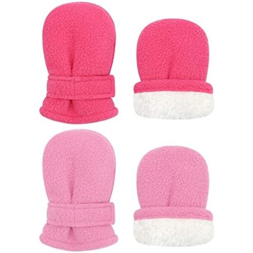 Sarfel Baby Mittens Toddler Gloves Kids Winter Gloves Baby Girl Boy Winter Mittens Infant Mittens 2 Pair Pack
