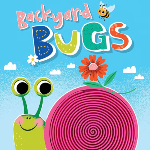 Backyard Bugs - Touch and Feel Board Book - Sensory Board Book