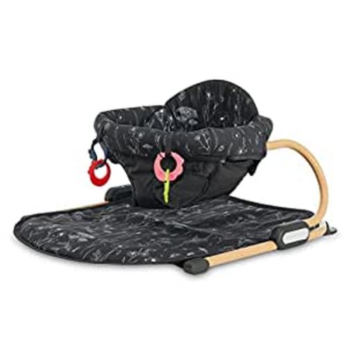 Amazon.com : Dream On Me Snug N Play Floor Seat | Baby Seat | Top Notch Safety Features | Padded Baby Floor Seat | Bright Prints | Waterproof Fabric | Folds Flat | Easy to Store & Transport, Black & White : Baby