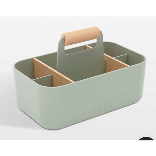 Lalo Sage Green Storage Caddy