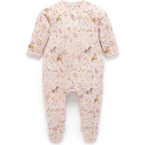 Quilted Coverall Onsie, 3-6M