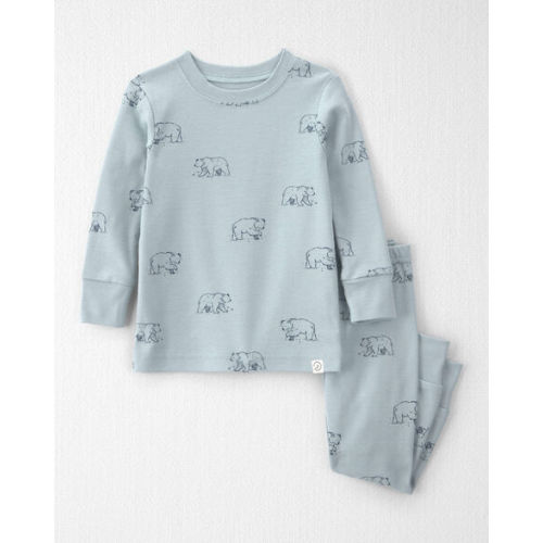 Baby 2-Piece Organic Cotton Pajamas in Winter Bears - Little Planet | Carter's