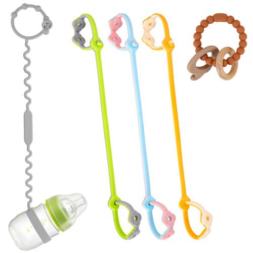 Toy Straps with Teether Ring
