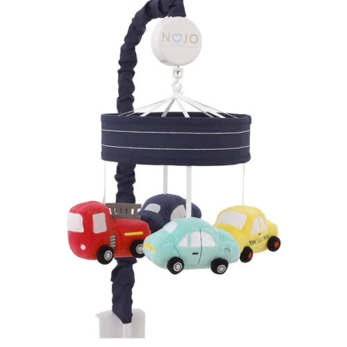 Transportation Trails Navy, Yellow, and Red Fire Engine, Cars, and Tax – NoJo Baby & kids