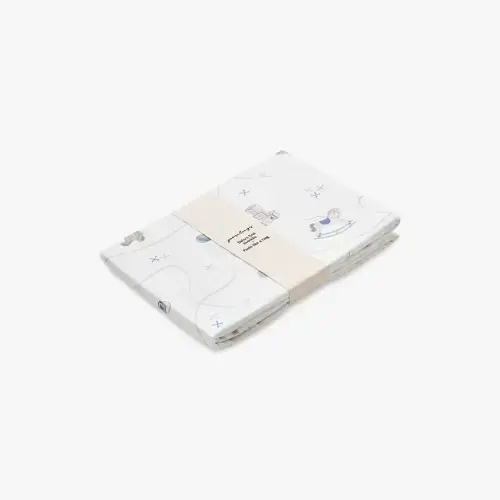 Little Toy Chest Swaddle - Ivory