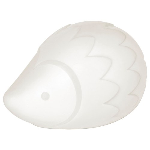 LURIGA LED night light - white, hedgehog - IKEA