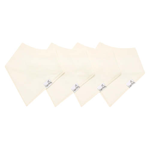 4 Pack Baby Bandana Bibs - Cru