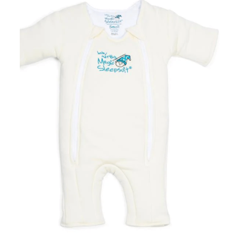 Cream Baby Merlin’s Magic Sleepsuit | Soft 100% Cotton Infant Sleepsuit