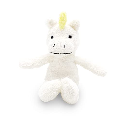 Thermal-Aid Zoo Mini — (Juno the Unicorn) — Mold-Resistant, Washable Hot & Cold Pack for Kids — Heating and Cooling Pad with Natural Corn Filling — Reusable Plush Toy