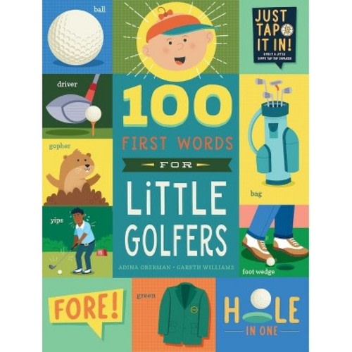 100 First Words for Little Golfers - by  Adina Oberman