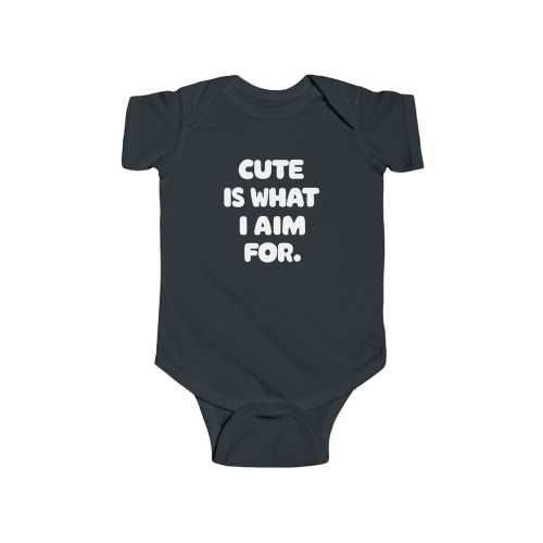 Cute Is What I Aim For - Onesie – ElderEmo.com