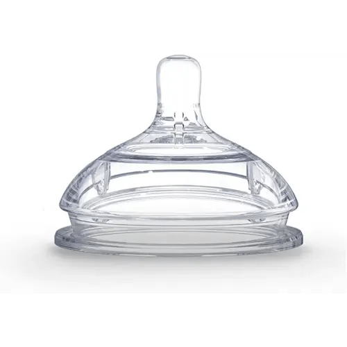 Comotomo Silicone Replacement Nipple, Fast Flow, 6+ Months, 2 Count