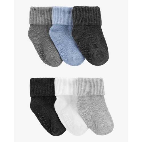 Baby 6-Pack Foldover Cuff Socks - Carter's | Carter's