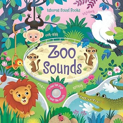 Zoo Sounds (Sound Books) Board book – December 5, 2023