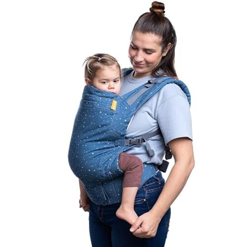 Beco Toddler Carrier 24-48 Months, Cotton, Extra Wide Seat, Geometric
