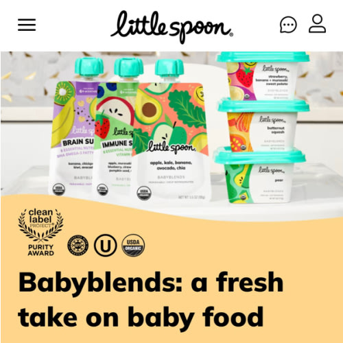 Little Spoon Organic Baby Food - Gift Card