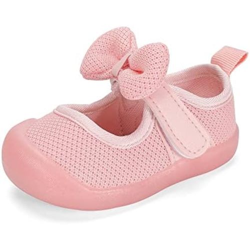 Baby Shoes Boy Girl Infant Sneakers Breathable Mesh Walking Shoes Non-Slip Rubber Sole Toddler Crib First Walker Shoes