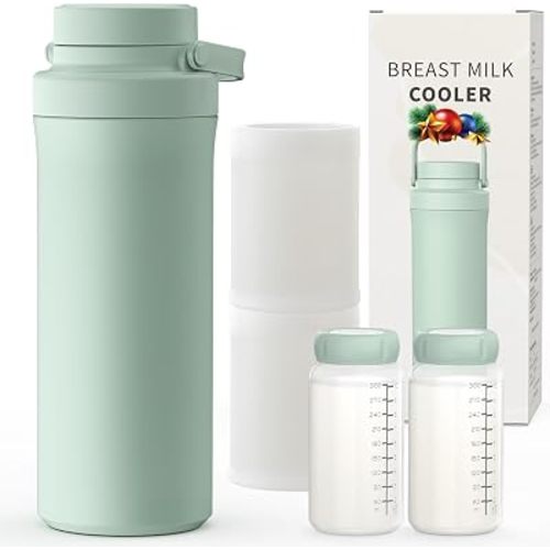 Xaproo 22oz Breast Milk Cooler Bottle, 24H Ice-Free Cooling