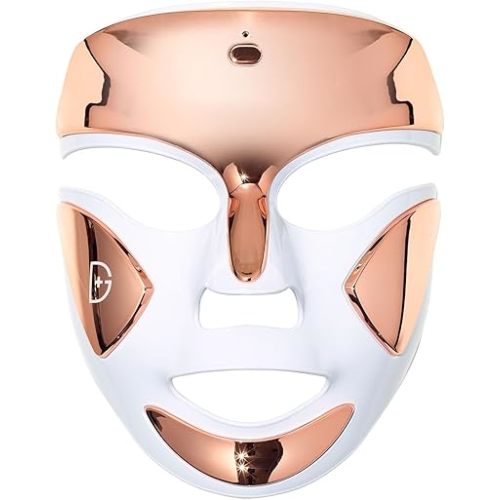 Dr. Dennis Gross DRx SpectraLite FaceWare Pro – LED Face Mask for Skin Rejuvenation with Dual Red & Blue Light Therapy, FSA HSA Eligible