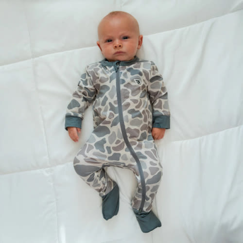 Baby Zip Up - Classic Deer Camo – BURLEBO