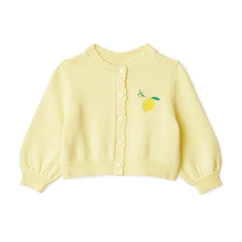 Amazon Essentials x Sofia Grainge Toddler and Baby Girls' Lightweight Cotton Cardigan Sweater