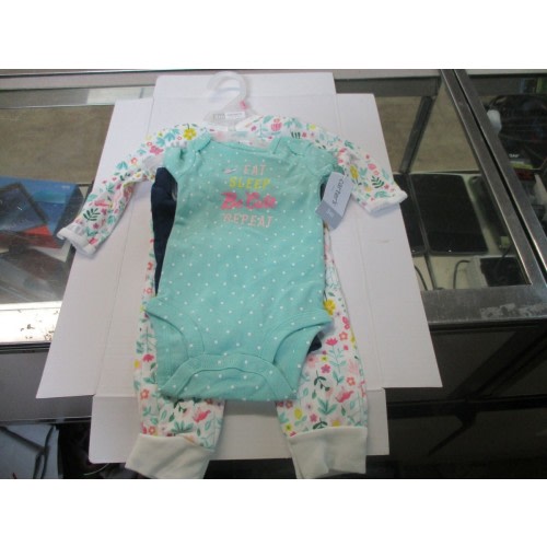 NWT Girls clothing Carter's Baby girls 3-Piece Set