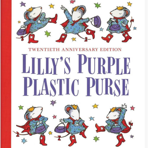Lilly's Purple Plastic Purse