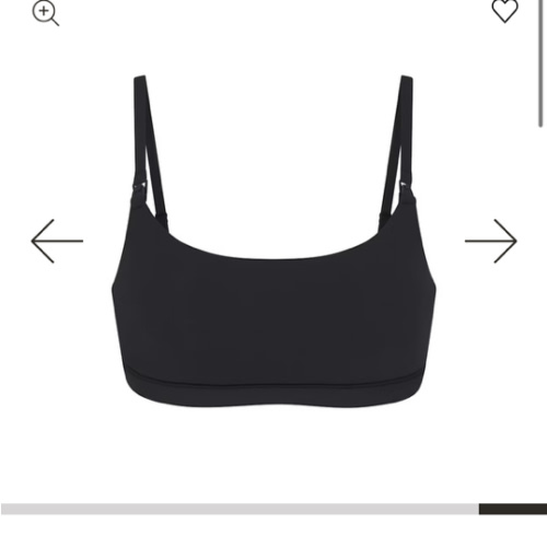FITS EVERYBODY MATERNITY NURSING SCOOP BRALETTE | ONYX | SKIMS