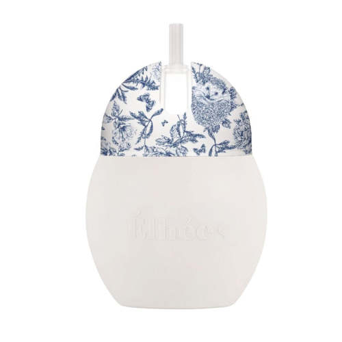 Weighted straw cup 8 oz | "Toile de Jouy" Blue 9m+ Default Title