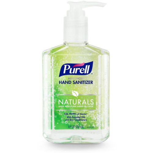 Purell Naturals Gel - Pump Bottle - 8 Fl Oz