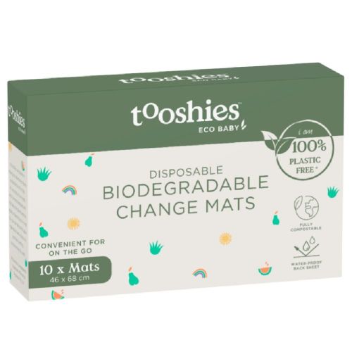 Tooshies Biodegradable Change Mats 10 Pack