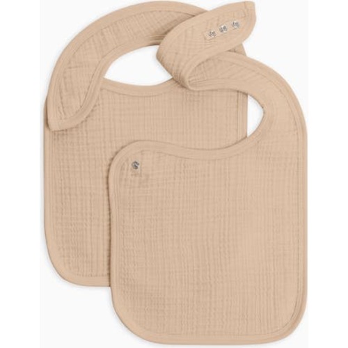 Organic Muslin 2-Pack Bibs