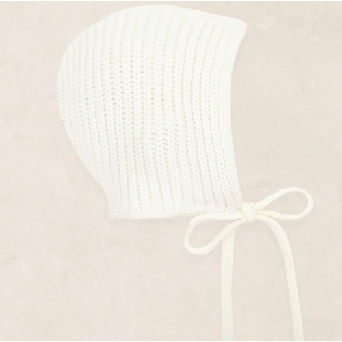 Knit Bonnet - Ivory