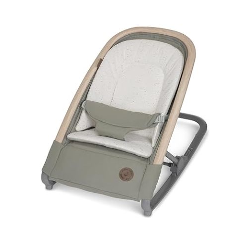 Maxi-Cosi Kori 2-in-1 Baby Bouncer Seat for Infants, Baby Rocker Chair, Portable Bouncer Chair, Classic Green